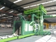 15KW स्टील स्ट्रक्चर शॉट ब्लास्टिंग मशीन 2-6 किग्रा/मिनट घर्षण प्रवाह दर के साथ