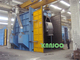 सतह की सफाई के लिए कुशल 220V हुक प्रकार शॉट ब्लास्टिंग मशीन