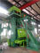 क्रॉलर बेल्ट 0.5m3 औद्योगिक शॉट ब्लास्टर धातु कास्टिंग