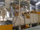 रोलर कन्वेयर प्रकार 350 किग्रा / मिन स्टील प्लेट शॉट ब्लास्टिंग मशीन संरचना स्टील